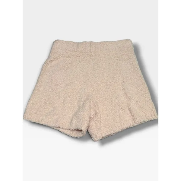 SKIMS Cozy Knit Shorts Dusk Pink Boucle High Waist Lounge Pajama 2X/3X NWT - Image 4