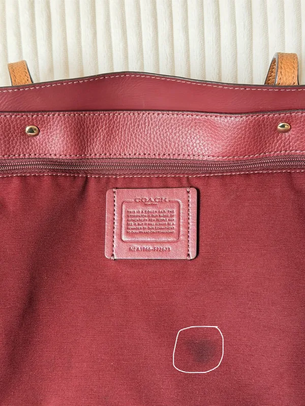 Coach Town Tote (Brown) - Image 8