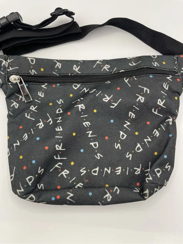Friends TV show fanny pack multicolor Black - Image 6
