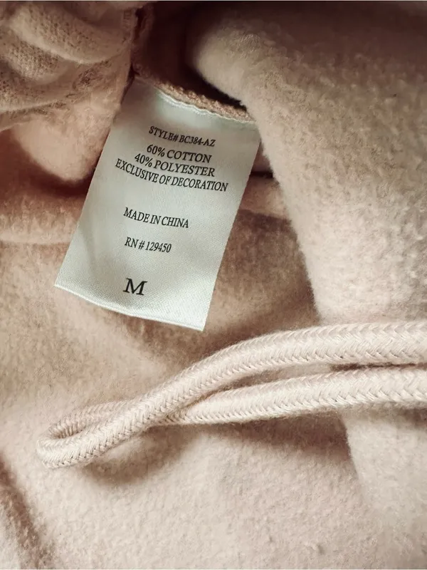KUT from Kloth & SO Boyfriend Fit High Rise Cozy Fleece Jogger Sweatpants Pink Medium - Image 8