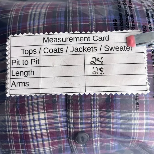 LL‎ Bean Shacket Blue Large - Image 7