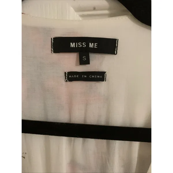 Miss Me long boho floral dress, size S Neck V - Image 3