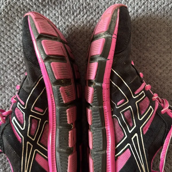 ASICS Gel Blur33 Black Pink Running Shoes‎ Women's Size 8.5 39.5 EU Trainers - Image 11