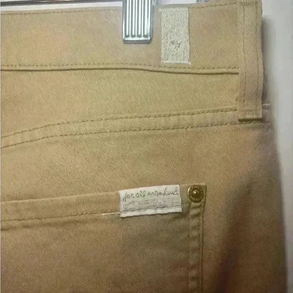 7 for all man kind Glitter Skinny Pants Size 29. - Image 3
