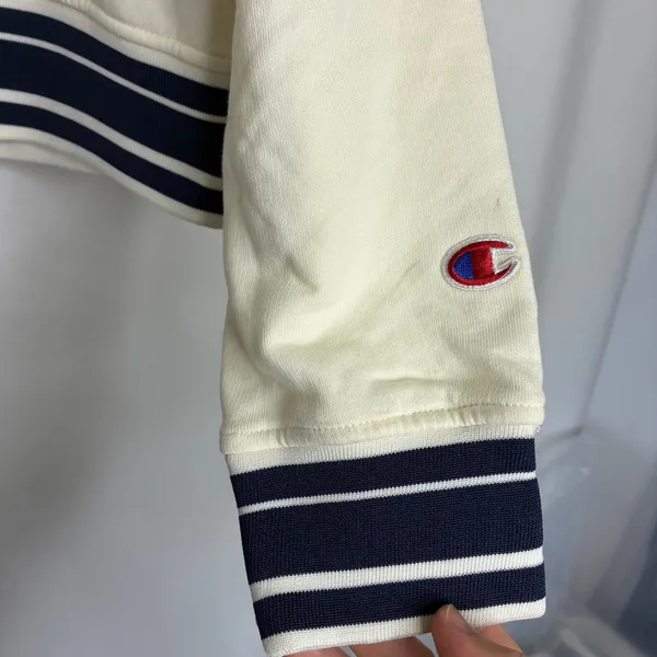 Champion NFL Dallas Cowboys Cream Sports Hoodie NWT Womens Large **Flaw - Image 3