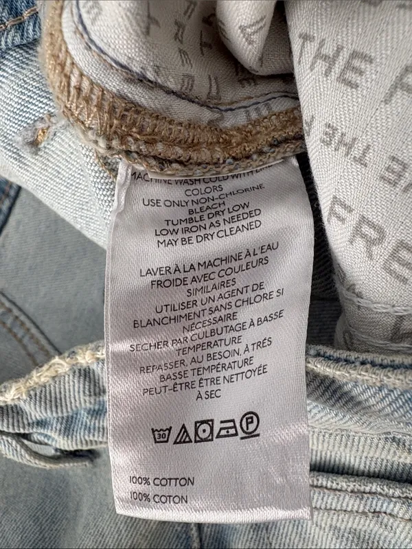 We The Free Deep Trance Boyfriend Ankle Jeans Women Size 27 NWT - Image 11