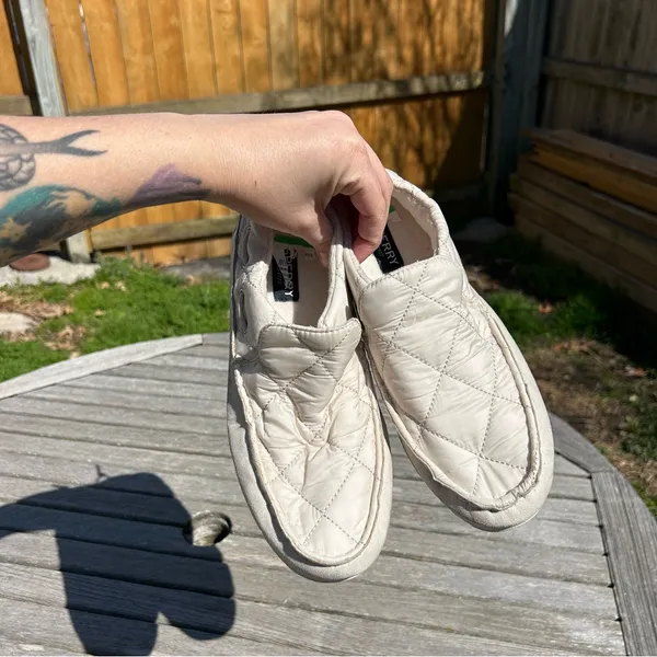 Sperry • Women's Moc-Sider Nylon Slip-On cream Size‎ 8.5 - Image 8