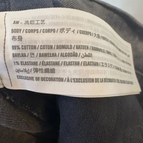 Abercrombie & Fitch Curve Love 90s Straight Ultra High‎ Rise Jeans Grey 30/10R - Image 6