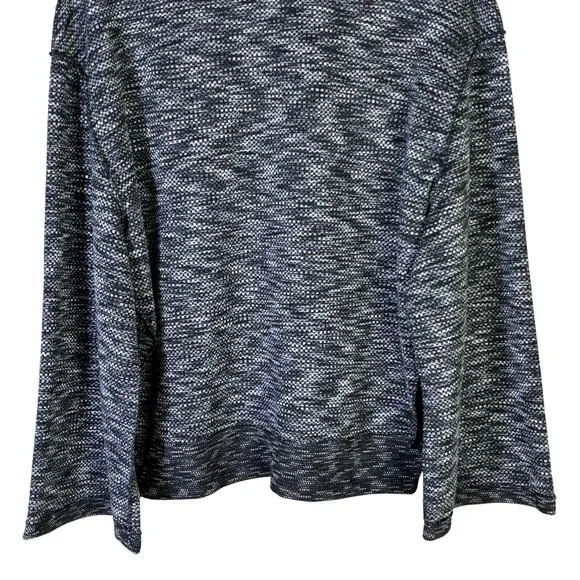 NWT Free People We The Free Night Star Marled Turtleneck Sweater Grey Size M - Image 4