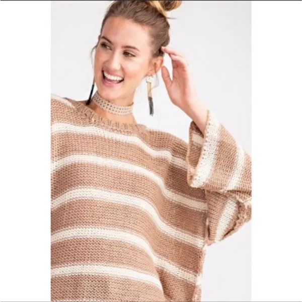 ✨ Easel Striped Oversized Sweater✨ - Image 5
