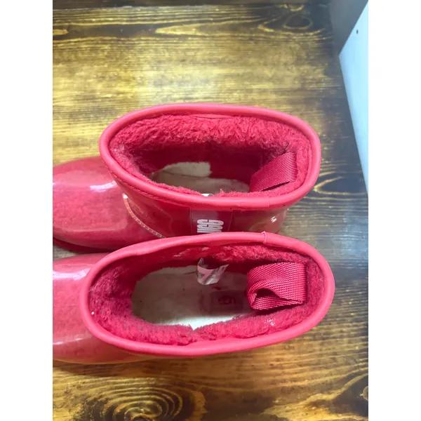 UGG Red Classic Clear Mini Boots Size‎ 5 - Image 6
