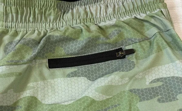 Zuma Camo Running Shorts Large Green Athletic Activewear - Image 4