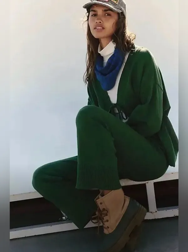 Free People Beach Solar Sweater Set - Image 3