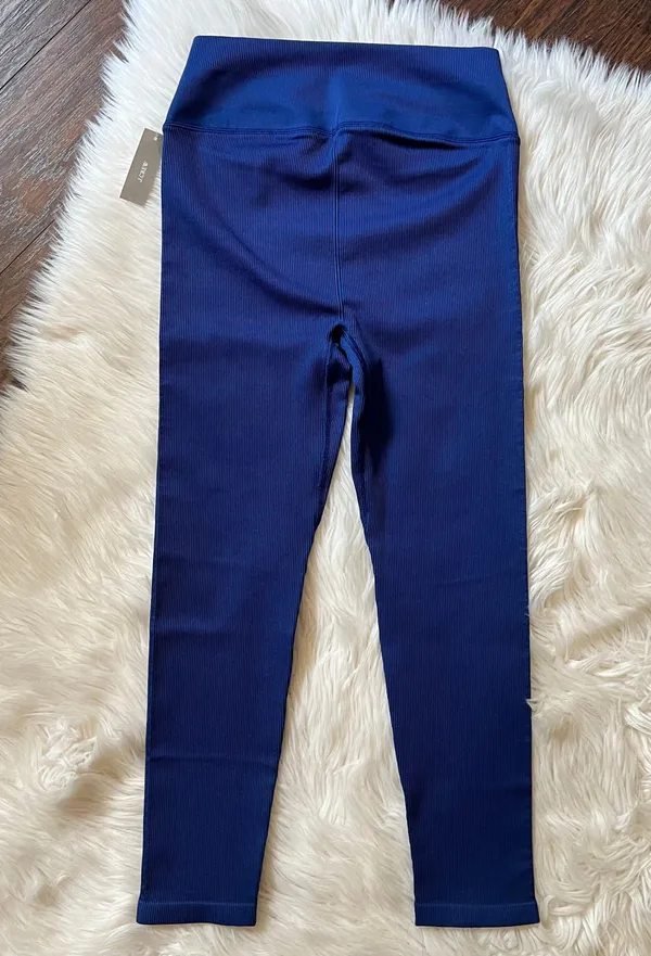 J.Crew SculptStretch High-Rise Ribbed Leggings - Image 6