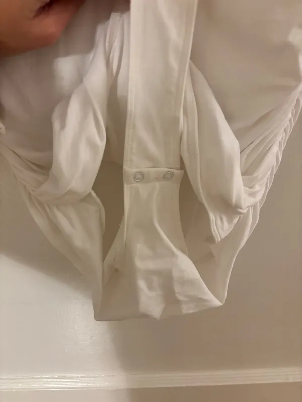Loft White Bodysuit - Image 4