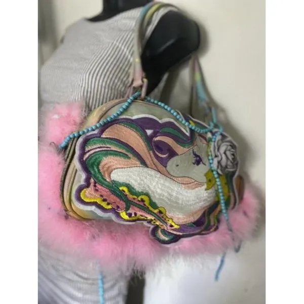 Marc Jacobs w hand shoulder customized by me w app - Image 7