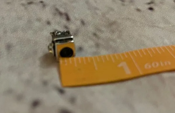NIB slide digital camera charm Black - Image 6