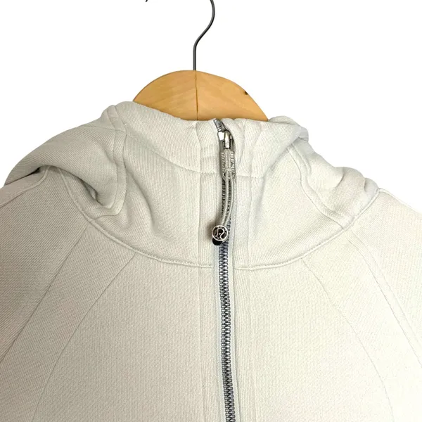 Lululemon Scuba Full-Zip Hoodie *Bone - Image 6