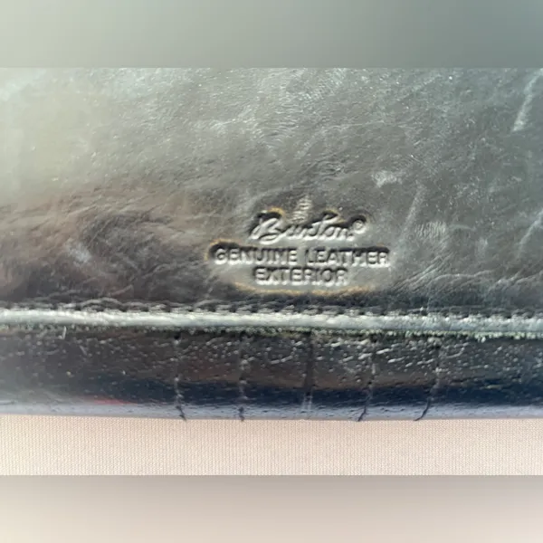 Burton Genuine Leather Exterior Black Wallet‎ - Image 6