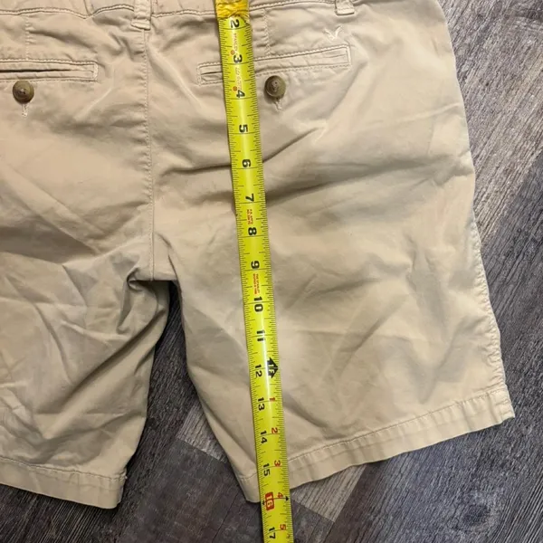 Low Rise 2000s American Eagle tan‎ cargo shorts - Image 5