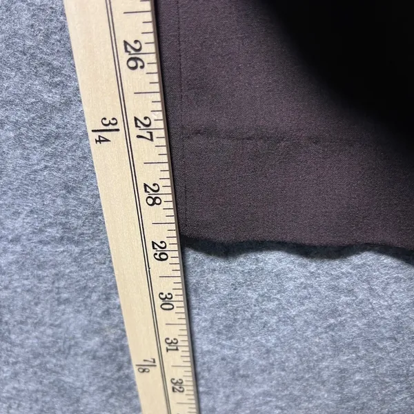 Express Design Studio Editor Brown Bootcut Dress‎ Pants Size 6 Regular Stretch - Image 3