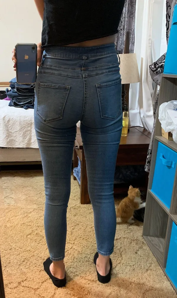 Refuge High Rise Skinny Jeans - Image 2