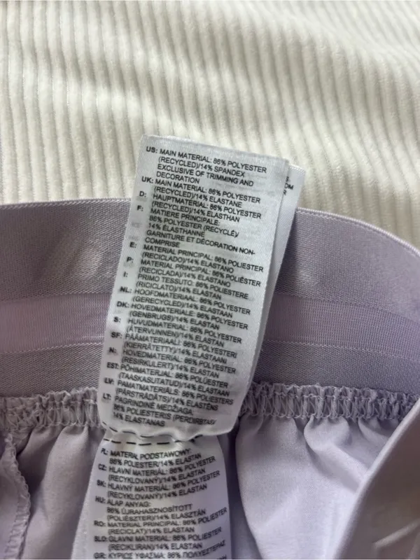 Adidas Lavender Running Shorts - Image 4