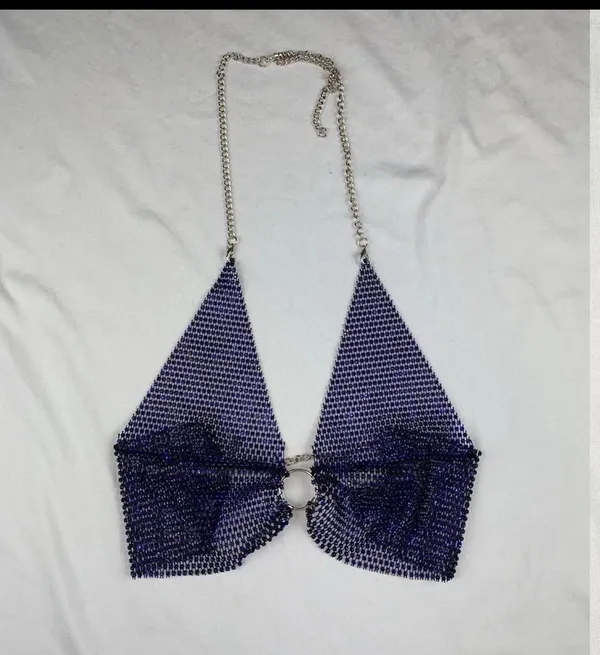 NEW Gem Bralette Purple - Image 4