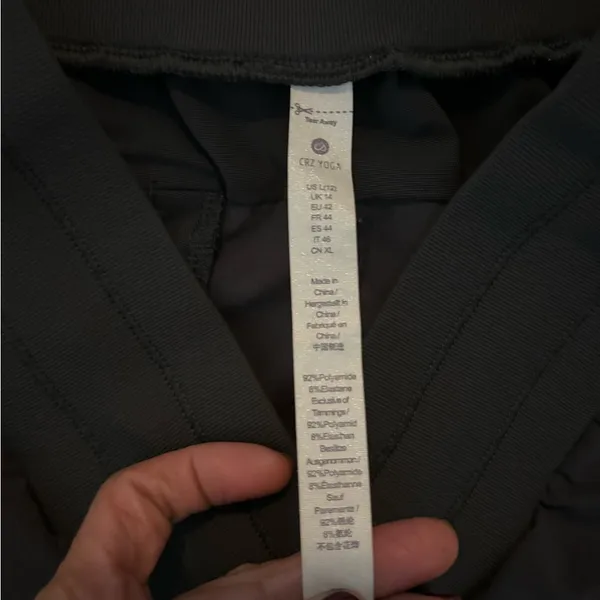 Crz Yoga jogger pants large size 12 - Image 6