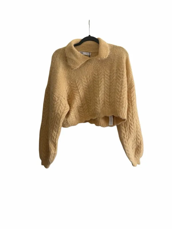 NWT ZARA Special Edition Wool Blend Sweater Size S - Image 4