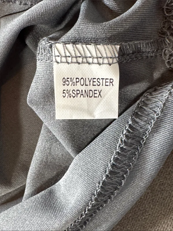Women’s Sleeveless Grey Turtleneck Top and Matching Skirt Set Size S NEW - Image 10