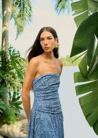 Farm rio laise maxi dress - Image 2