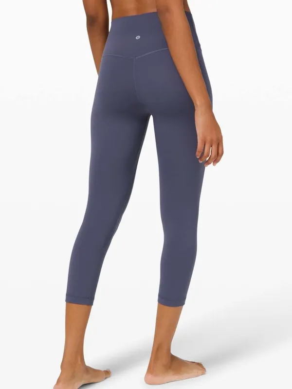 Lululemon Align Crop *21" Cadet Blue 6 - Image 2
