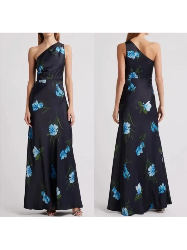 Sachin + Babi Delphine One Shoulder Gown - Image 5