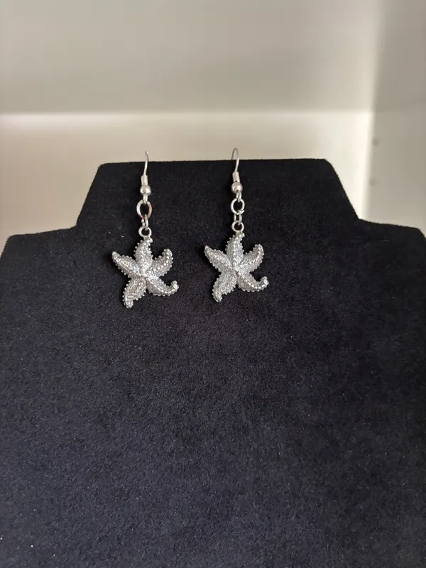 Sterling Silver Earrings 925 - Image 2