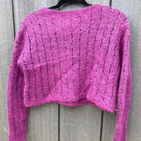 & Other Stories Mohair Blend Crop‎ Sweater - Image 2