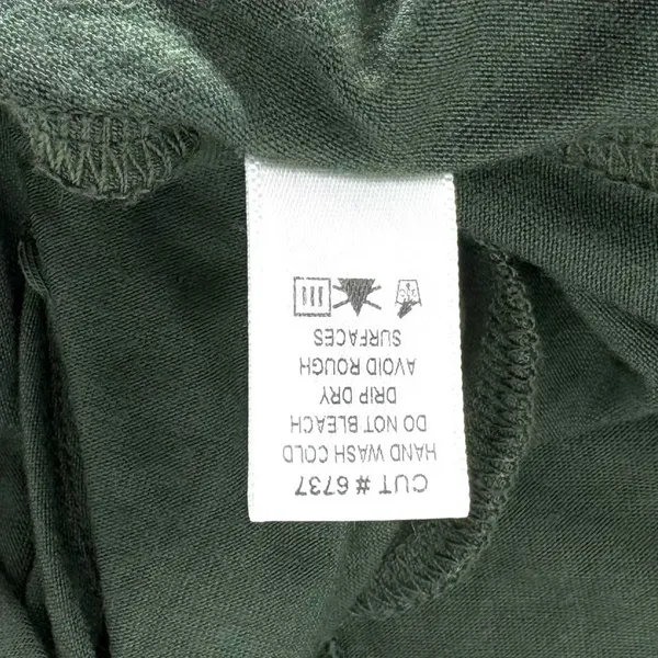 Robin‎ Piccone Cold Shoulder Mini Dress with Pockets Green Size Small - Image 8
