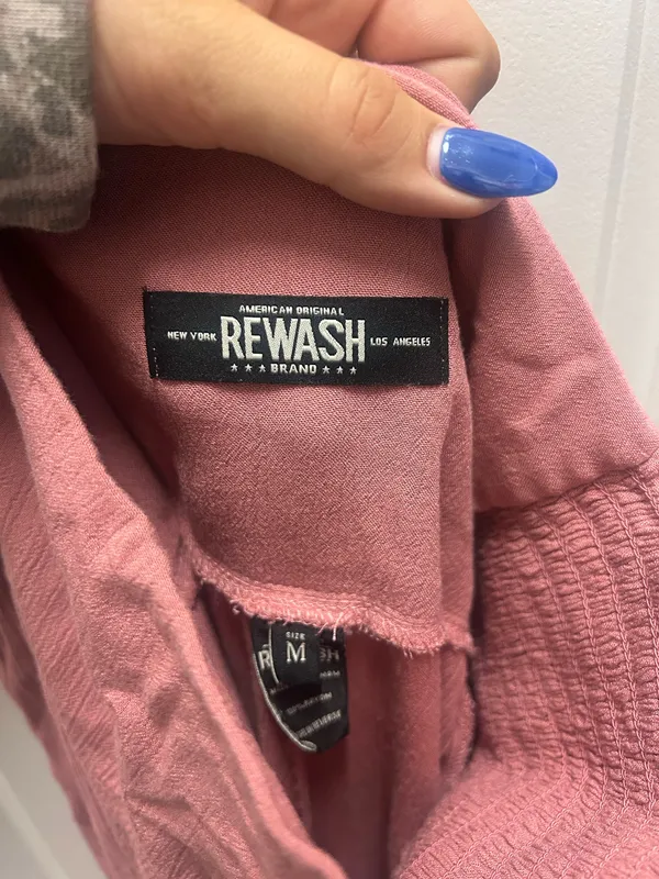 REWASH Pants Flowy Boho - Image 3