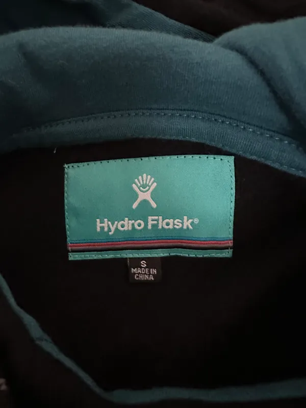 Hydro Flask Fleece Hoodie Black - Image 4
