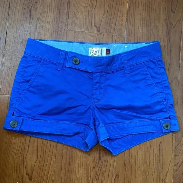 Blue short shorts Size 0 - Image 2