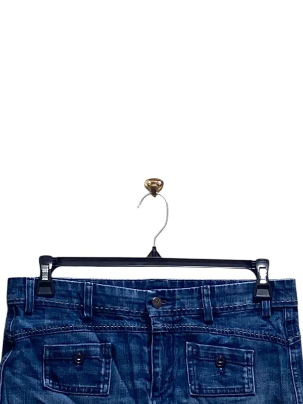 Citizens Of Humanity Birkin Micro Mini Skirt Blue Size 31 Y2K Festival Summer - Image 8