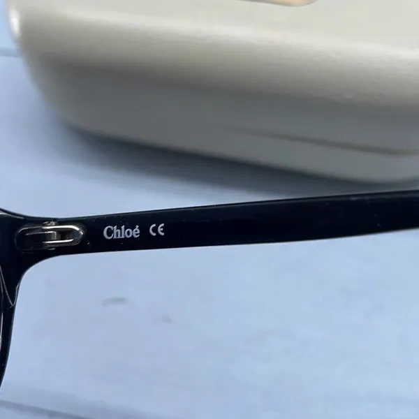 Chloe Sunglasses‎ Womens Black Frames Dark Lenses Comes Tortoise Style W COA - Image 10