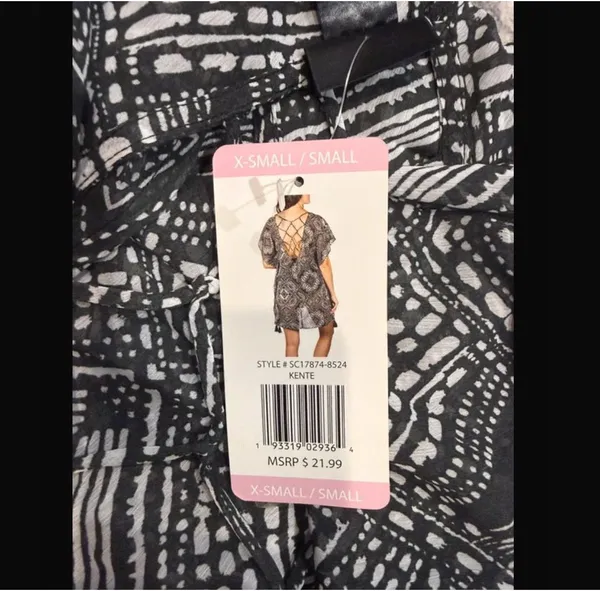 Bathing Suit Cover Up Black Size XS - Image 2