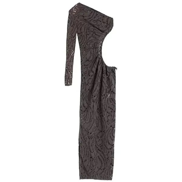 Bronx and Banco Mayan Dress in Brown M - Image 6