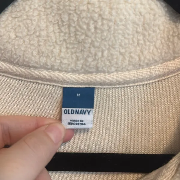 Old Navy Quarter Zip Size M - Image 6
