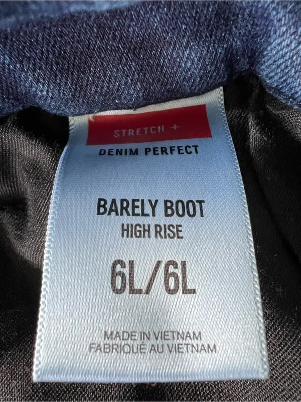 Express Dark Blue Boot Cut Jeans - Image 7