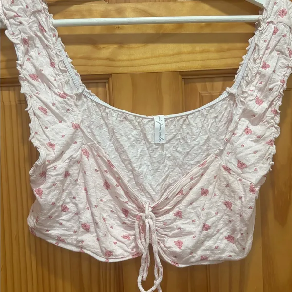 Urban Outfitters Out From Under Size Large Floral Crop Top Bra Top - Image 3