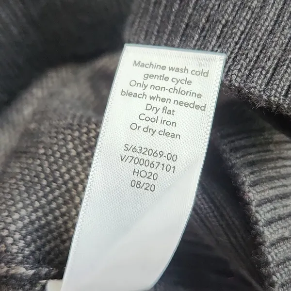 Athleta Women Jacquard Crew‎ Sweater in Frosted Floral Black And Tan Extra Small - Image 11