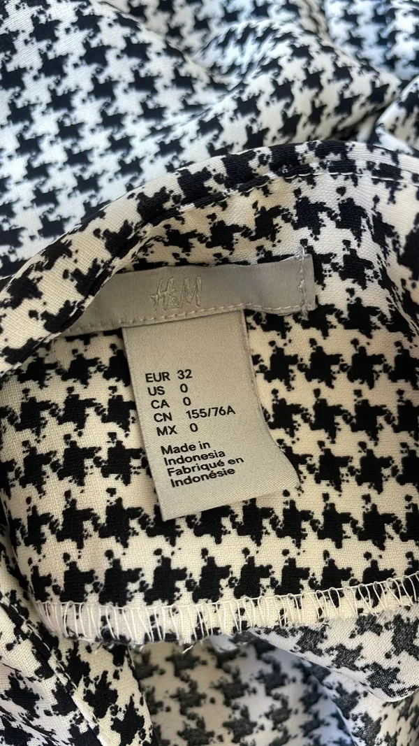 Cute  Work Dress Houndstooth - Image 5