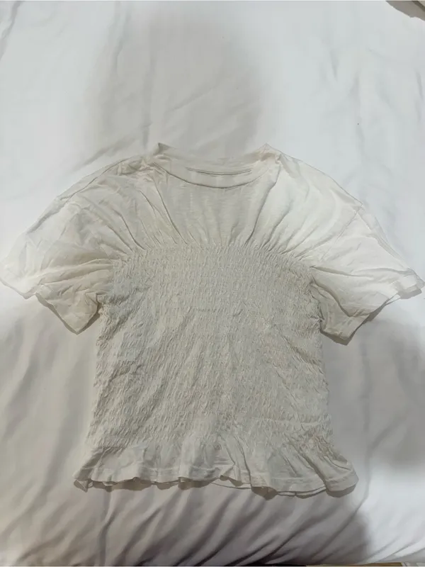 Aerie Smocked T-Shirt - Image 3